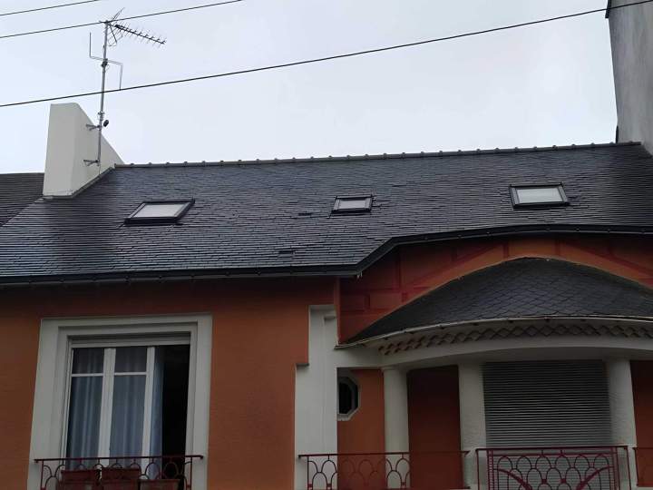 Couvreur pose ardoise naturelle Saint-Nazaire