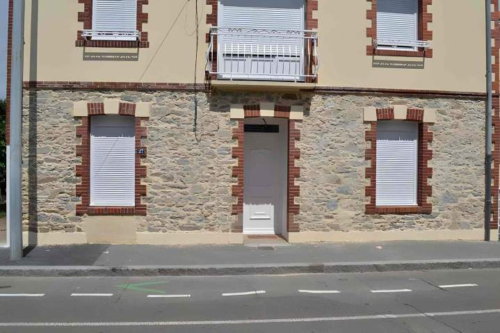 Création muret maçonné Saint Nazaire